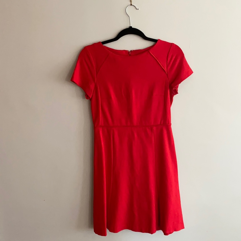 Red J Crew Dress